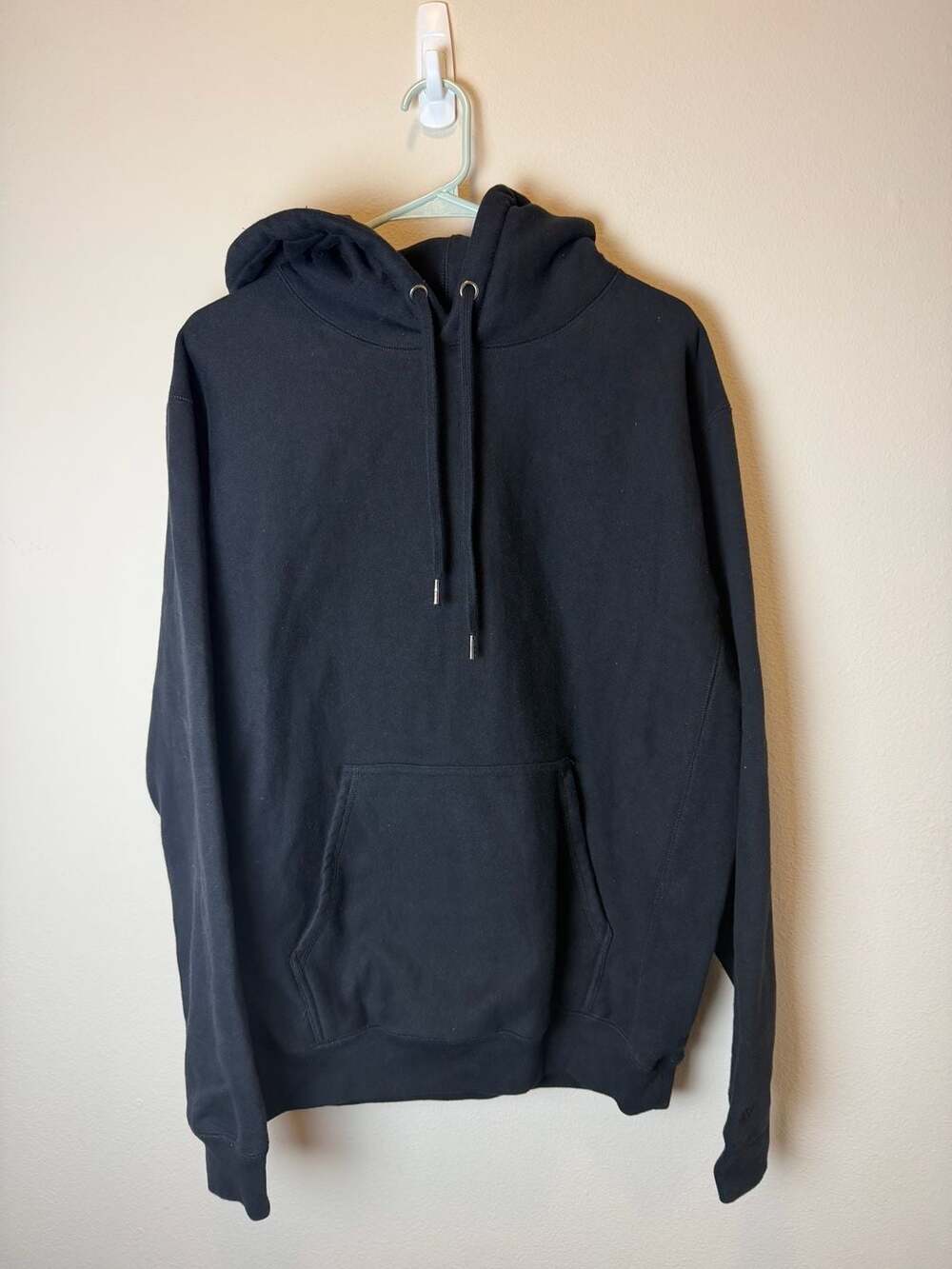 Maison Article Shoe Palace Hoodie Size L Black Pullover Sweatshirt